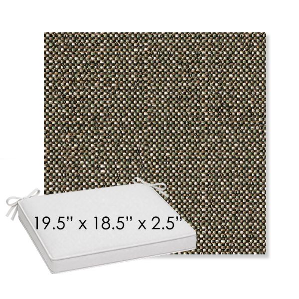 Picture of Savane Chameleon | Sunbrella® 19.5" x 18.5" Outdoor Dining Cushion