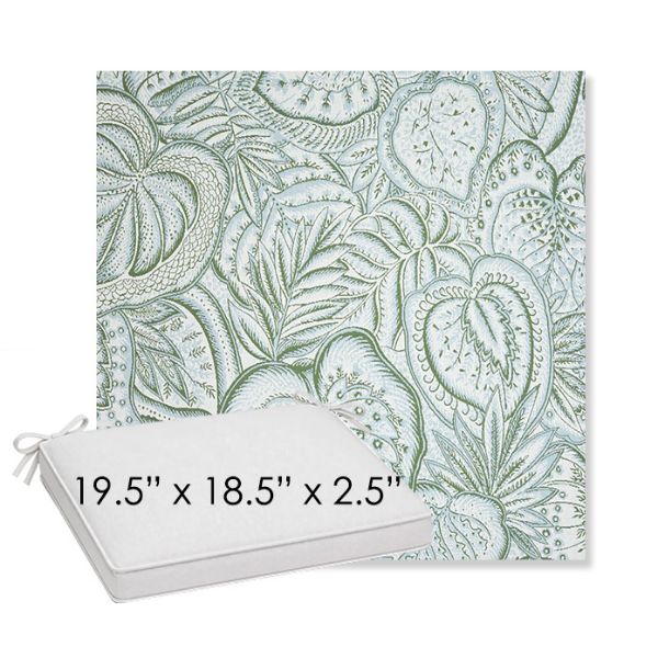 Picture of Sensibility Spring | Sunbrella® 19.5" x 18.5" Outdoor Dining Cushion