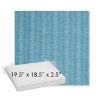 Picture of Solo Sky | Sunbrella® 19.5" x 18.5" Outdoor Dining Cushion