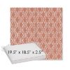 Picture of Solve Clay | Sunbrella® 19.5" x 18.5" Outdoor Dining Cushion