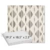 Picture of Spinner Diamond Onyx | Sunbrella® 19.5" x 18.5" Outdoor Dining Cushion