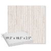 Picture of Tectonic Parchment | Sunbrella® 19.5" x 18.5" Outdoor Dining Cushion