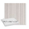 Picture of Tranquil Linen | Sunbrella® 19.5" x 18.5" Outdoor Dining Cushion