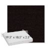 Picture of Tundra Abyss | Sunbrella® 19.5" x 18.5" Outdoor Dining Cushion