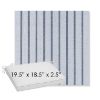 Picture of Unwind Sky | Sunbrella® 19.5" x 18.5" Outdoor Dining Cushion
