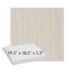 Picture of Vista Alabaster | Sunbrella® 19.5" x 18.5" Outdoor Dining Cushion