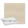 Picture of Wadi Fog | Sunbrella® 19.5" x 18.5" Outdoor Dining Cushion