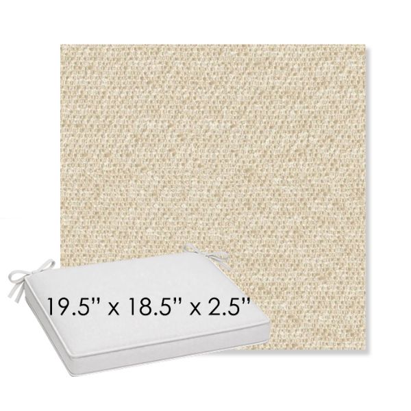 Picture of Wander Gobi | Sunbrella® 19.5" x 18.5" Outdoor Dining Cushion