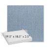 Picture of Willa Chambray | Sunbrella® 19.5" x 18.5" Outdoor Dining Cushion