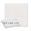 Picture of Willa Snow | Sunbrella® 19.5" x 18.5" Outdoor Dining Cushion
