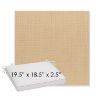 Picture of Willa Toast | Sunbrella® 19.5" x 18.5" Outdoor Dining Cushion