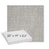 Picture of Adena Pebble | Sunbrella® 20" x 19" Outdoor Dining Cushion