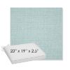 Picture of Bliss Dew | Sunbrella® 20" x 19" Outdoor Dining Cushion