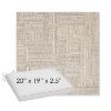 Picture of Boro Walnut | Sunbrella® 20" x 19" Outdoor Dining Cushion