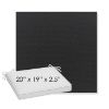 Picture of Canvas Black | Sunbrella® 20" x 19" Outdoor Dining Cushion