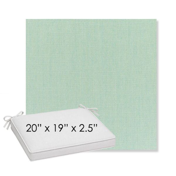Picture of Canvas Spa | Sunbrella® 20" x 19" Outdoor Dining Cushion