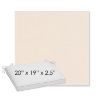 Picture of Cast Bisque | Sunbrella® 20" x 19" Outdoor Dining Cushion