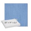 Picture of Cast Ocean | Sunbrella® 20" x 19" Outdoor Dining Cushion