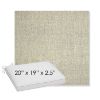 Picture of Chartres Pebble | Sunbrella® 20" x 19" Outdoor Dining Cushion