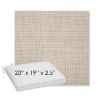 Picture of Echo Ash | Sunbrella® 20" x 19" Outdoor Dining Cushion