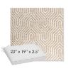 Picture of Etna Dune | Sunbrella® 20" x 19" Outdoor Dining Cushion