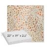 Picture of Flora Sunset | Sunbrella® 20" x 19" Outdoor Dining Cushion