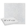 Picture of Frond Sky | Sunbrella® 20" x 19" Outdoor Dining Cushion
