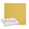 Picture of Heritage Dijon | Sunbrella® 20" x 19" Outdoor Dining Cushion
