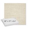 Picture of Kudos Mortar | Sunbrella® 20" x 19" Outdoor Dining Cushion
