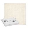 Picture of Kudos Vellum | Sunbrella® 20" x 19" Outdoor Dining Cushion