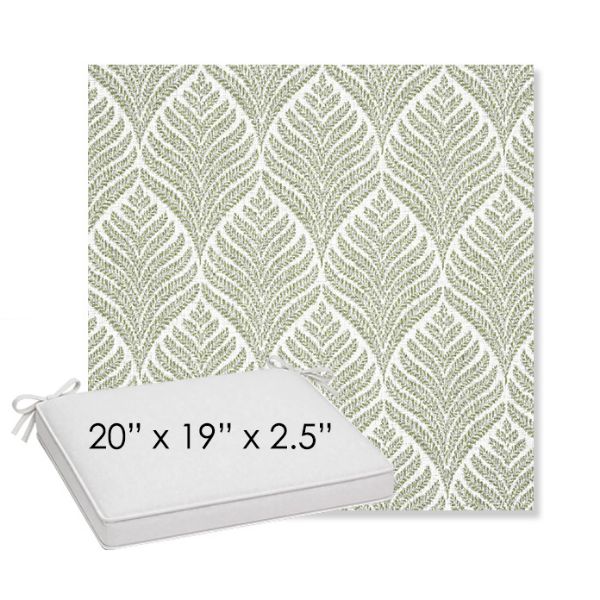 Picture of Linnaeus Spring | Sunbrella® 20" x 19" Outdoor Dining Cushion