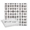 Picture of Midori Stone | Sunbrella® 20" x 19" Outdoor Dining Cushion