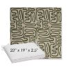 Picture of Nema Sagebrush | Sunbrella® 20" x 19" Outdoor Dining Cushion