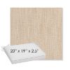Picture of Nova Oat | Sunbrella® 20" x 19" Outdoor Dining Cushion