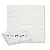 Picture of Piazza Cloud | Sunbrella® 20" x 19" Outdoor Dining Cushion