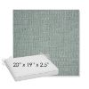Picture of Piazza Mist | Sunbrella® 20" x 19" Outdoor Dining Cushion