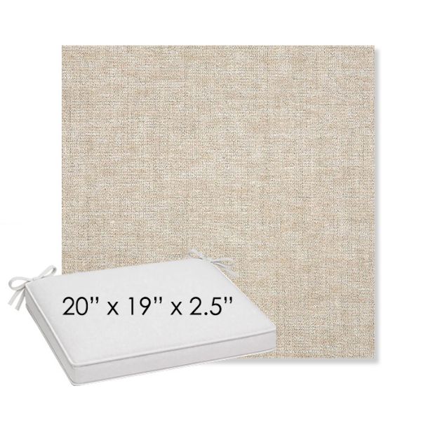 Picture of Platform Cloud | Sunbrella® 20" x 19" Outdoor Dining Cushion