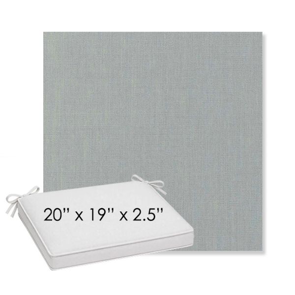 Picture of Play Sky | Sunbrella® 20" x 19" Outdoor Dining Cushion