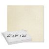 Picture of Posh Salt | Sunbrella® 20" x 19" Outdoor Dining Cushion