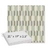 Picture of Precise Spring | Sunbrella® 20" x 19" Outdoor Dining Cushion