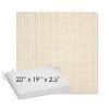 Picture of Proven Flax | Sunbrella® 20" x 19" Outdoor Dining Cushion