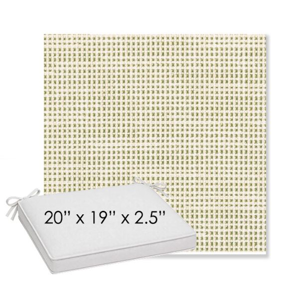 Picture of Rest Meadow | Sunbrella® 20" x 19" Outdoor Dining Cushion