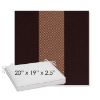 Picture of Rothko Sangria | Sunbrella® 20" x 19" Outdoor Dining Cushion