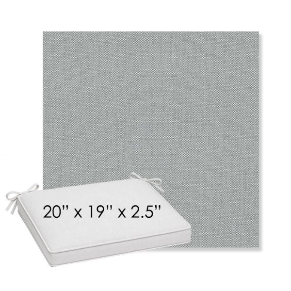 Picture of Savane Whisper | Sunbrella® 20" x 19" Outdoor Dining Cushion