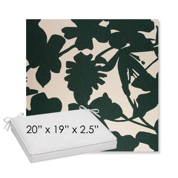 Picture of Sonny Fairway | Sunbrella® 20" x 19" Outdoor Dining Cushion