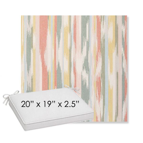 Picture of Transformation Garden | Sunbrella® 20" x 19" Outdoor Dining Cushion
