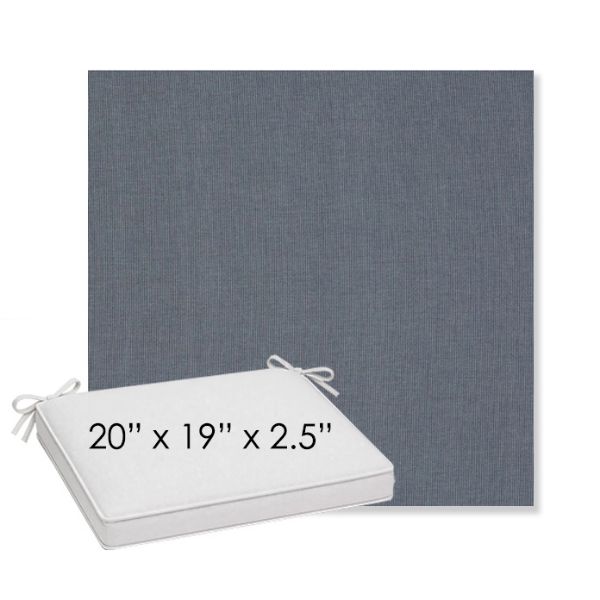 Picture of Tucker Bayfront | Sunbrella® 20" x 19" Outdoor Dining Cushion
