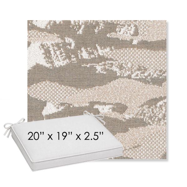 Picture of Yama Fuji | Sunbrella® 20" x 19" Outdoor Dining Cushion
