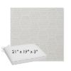 Picture of Amalfi Sand | Sunbrella® 21" x 19" x 3" Outdoor Dining Cushion