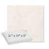 Picture of Ambrose Linen | Sunbrella® 21" x 19" x 3" Outdoor Dining Cushion